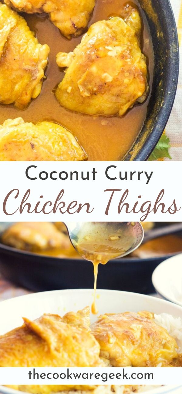 Coconut Curry Chicken Thighs The Cookware Geek