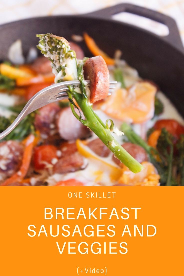Breakfast Sausage and Veggies Skillet The Cookware Geek