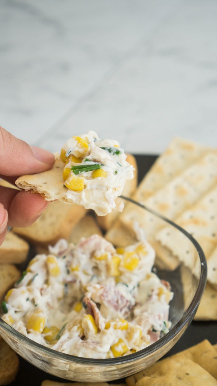 bacon and corn dip