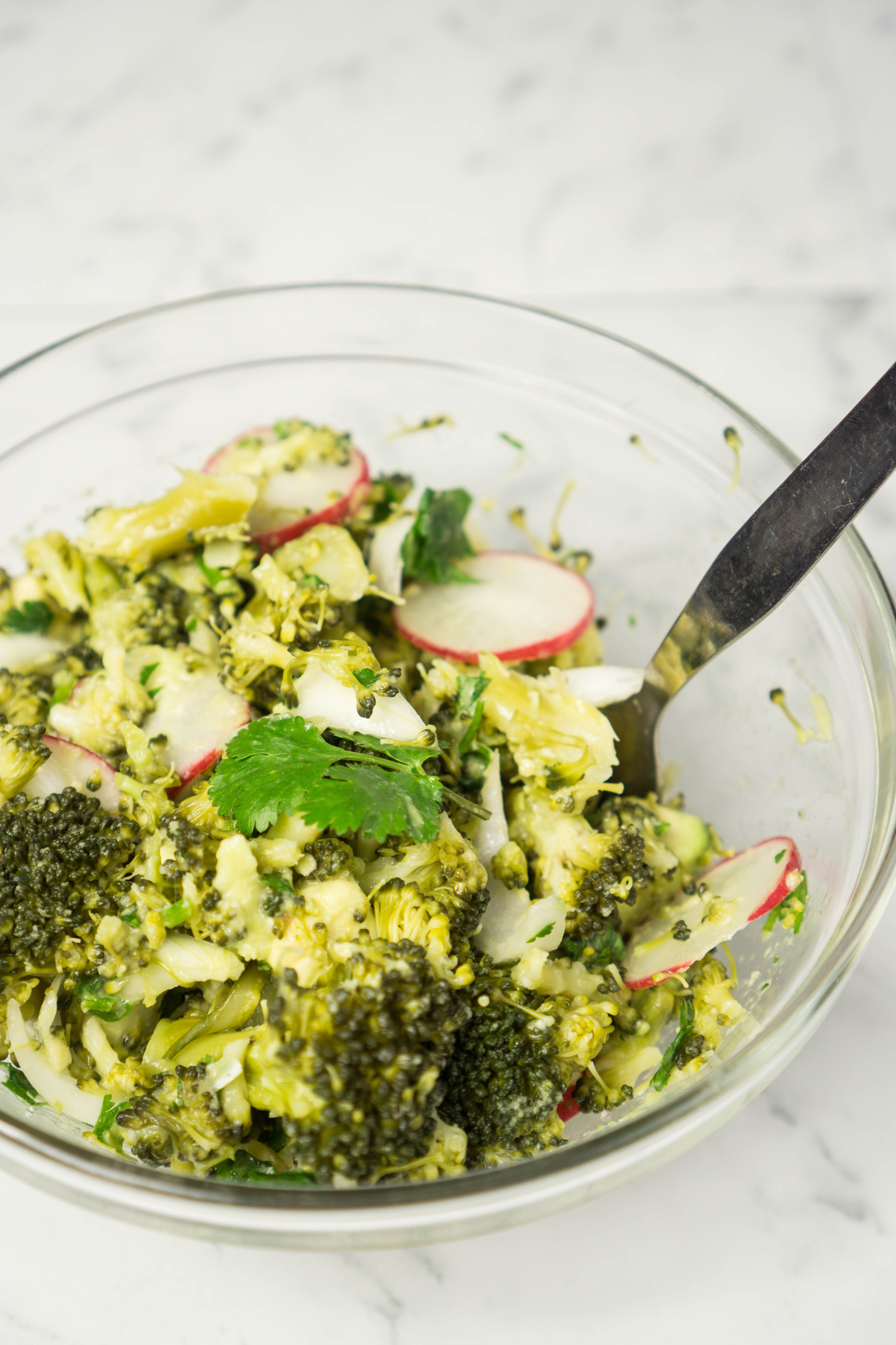 Creamy Broccoli and Avocado Salad The Cookware Geek