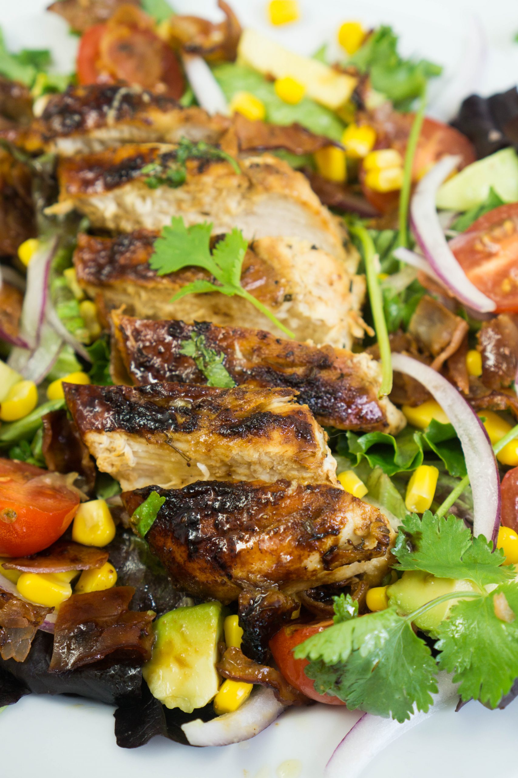 Chicken and Bacon Salad with Honey and Mustard Dressing The Cookware Geek