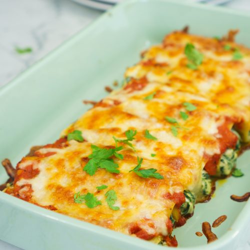 Spinach and Ricotta Cannelloni The Cookware Geek