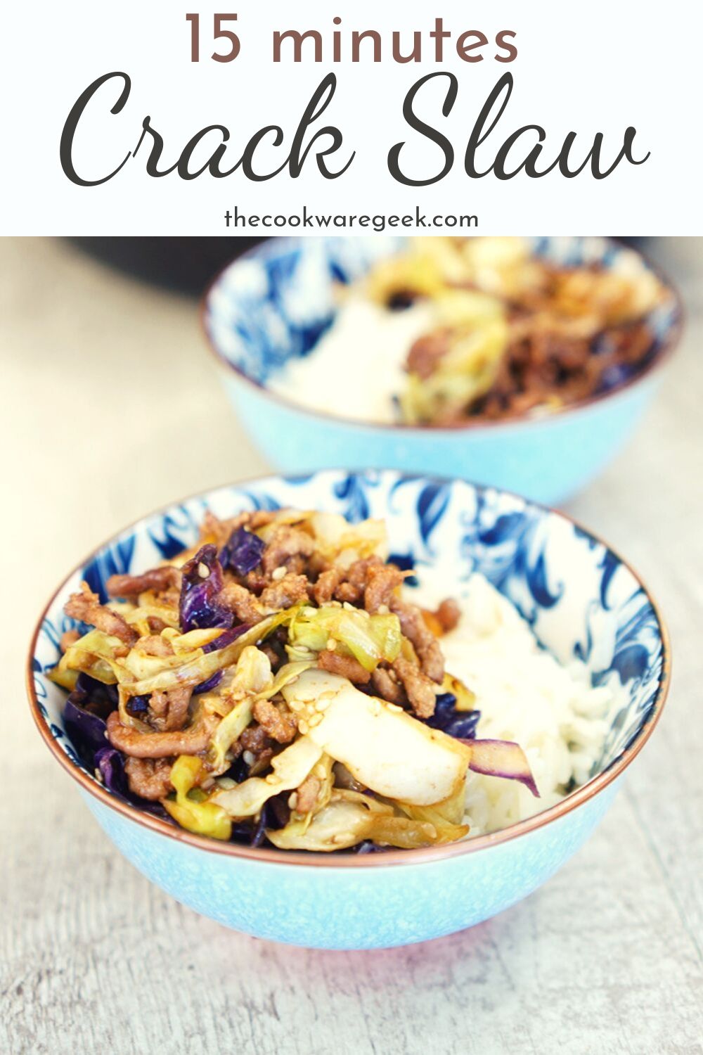 15 Minutes Crack Slaw - The Cookware Geek